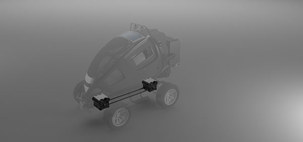 slideshow image five of how a black terrain vehicle is built